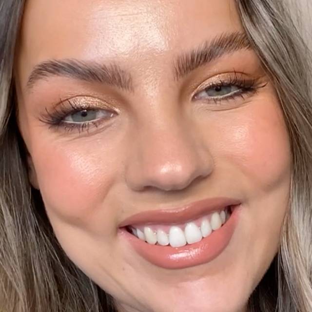 🤎Golden Nude Augen Make-Up Look